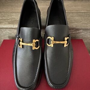 Salvatore Ferragamo men Classic Horsebit style.
High quality Italian craftsman.